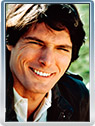 A 1970's headshot of Christopher Reeve.