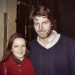 Cathy Frahme with Christopher Reeve in New York City, 1980.