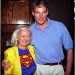 Christopher Reeve and Noel Neill at the Atlanta Dixie Trek Convention, May 14, 1994.