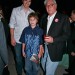 Brandon Routh, Richard Donner and a young fan holding Donner's Action Comics.