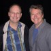 Jim Bowers and James Calvert at the Superboy Reunion in Los Angeles, January 2012.