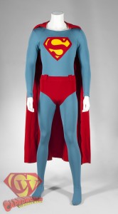 An authentic Superman IV Costume at Julien's Auctions.
