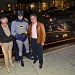 Stan Lee and Paul Levitz with Batman.