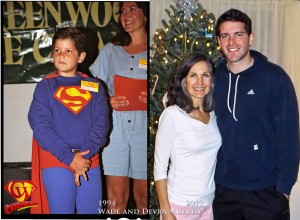 Wade and Devra Murphy in 1994 and 2011.