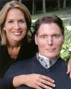 Dana and Christopher Reeve.