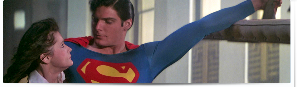 Superman saves Lois and the helicopter in Superman-The Movie