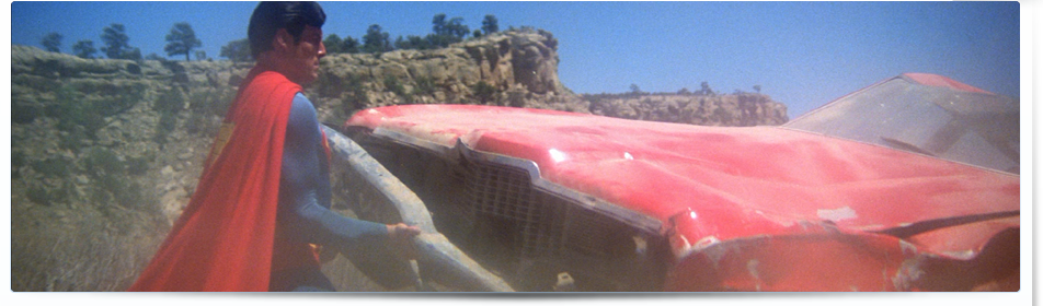 Original Superman Movie Franchise Screenshots.