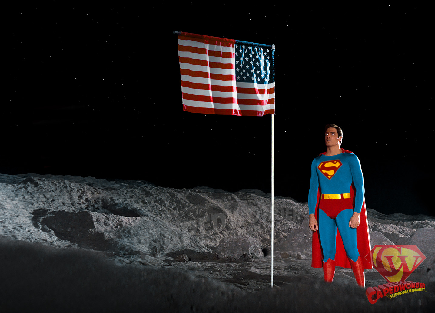 CW-SIV-Superman-flag-on-moon
