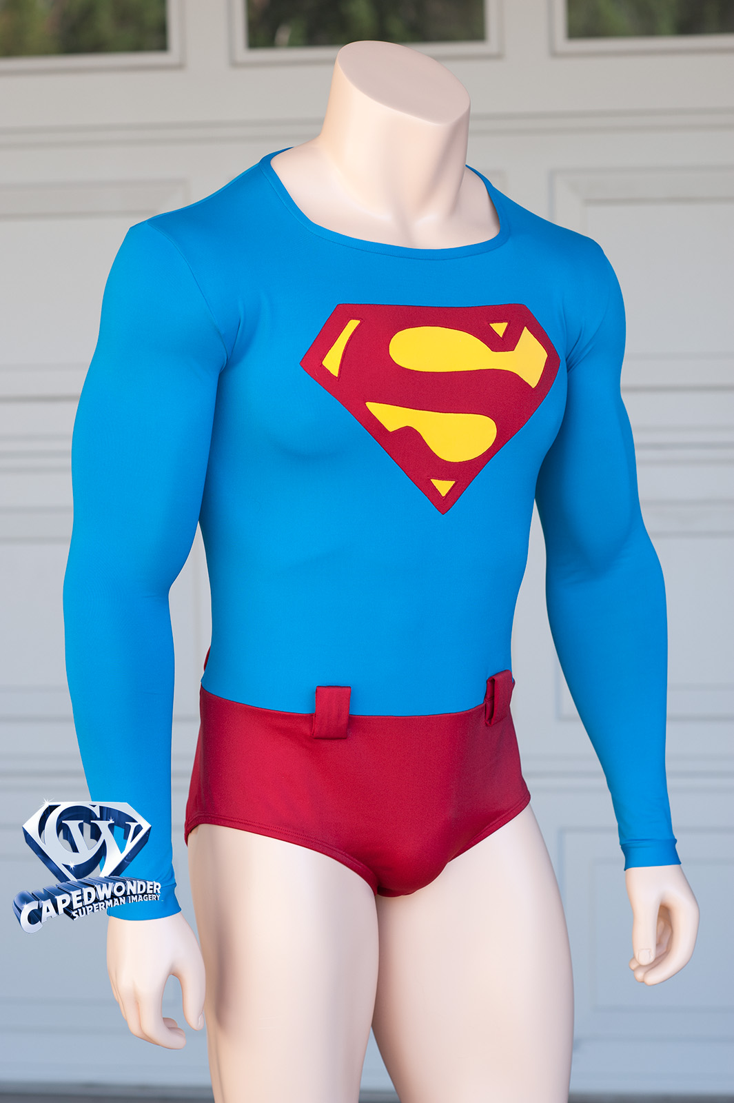 CWcostumemannequin CapedWonder Superman Imagery