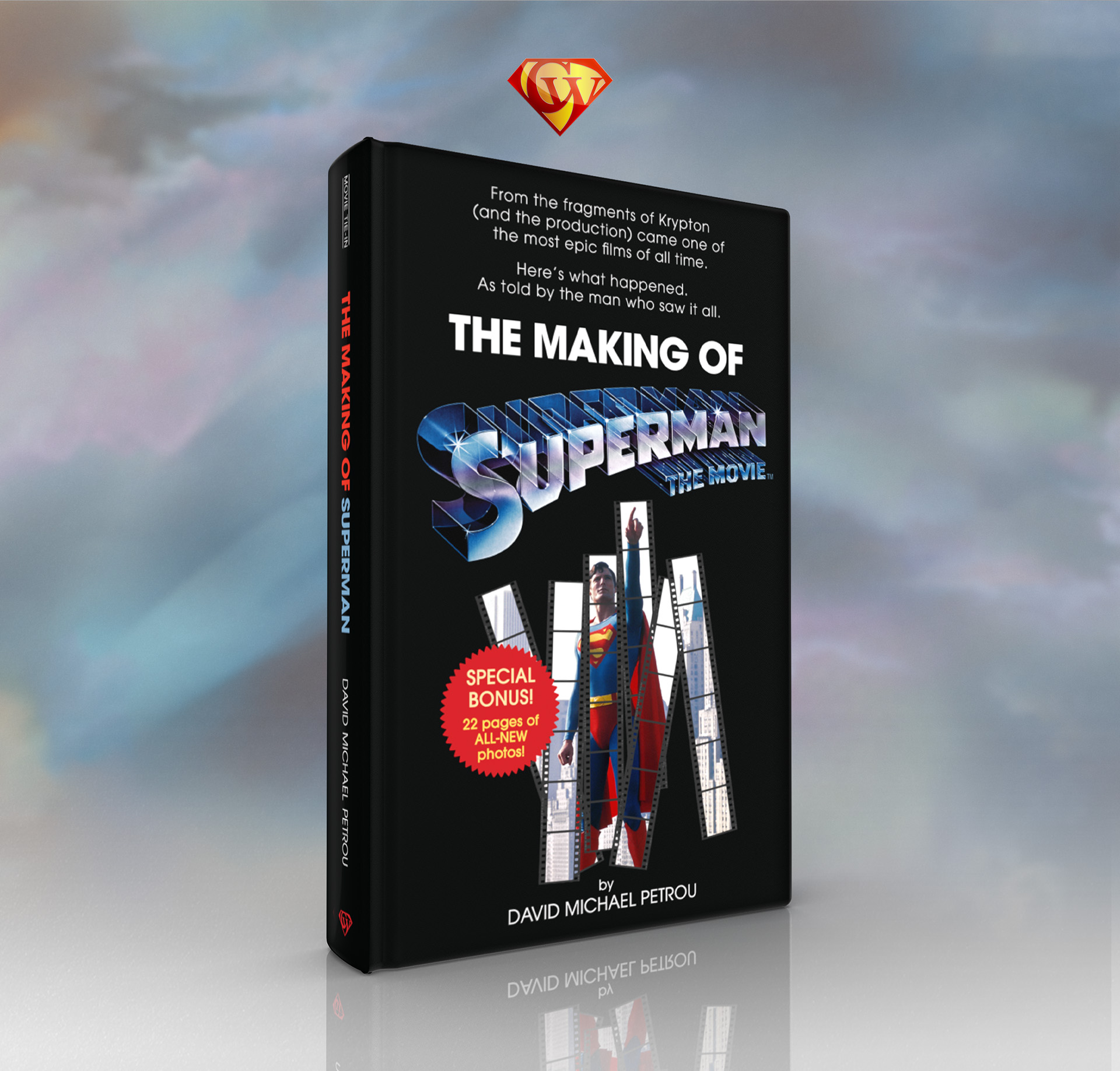 CW-making-of-superman-hardback-book-front-Peak CW-making-of-superman-hardback-book-front-Peak