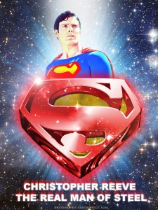 CW-tribute-art-Aaron-Price-The Real Man of Steel Christopher Reeve