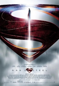 Man of Steel movie poster.